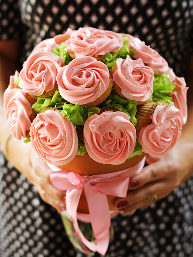 Cupcakes Floridos